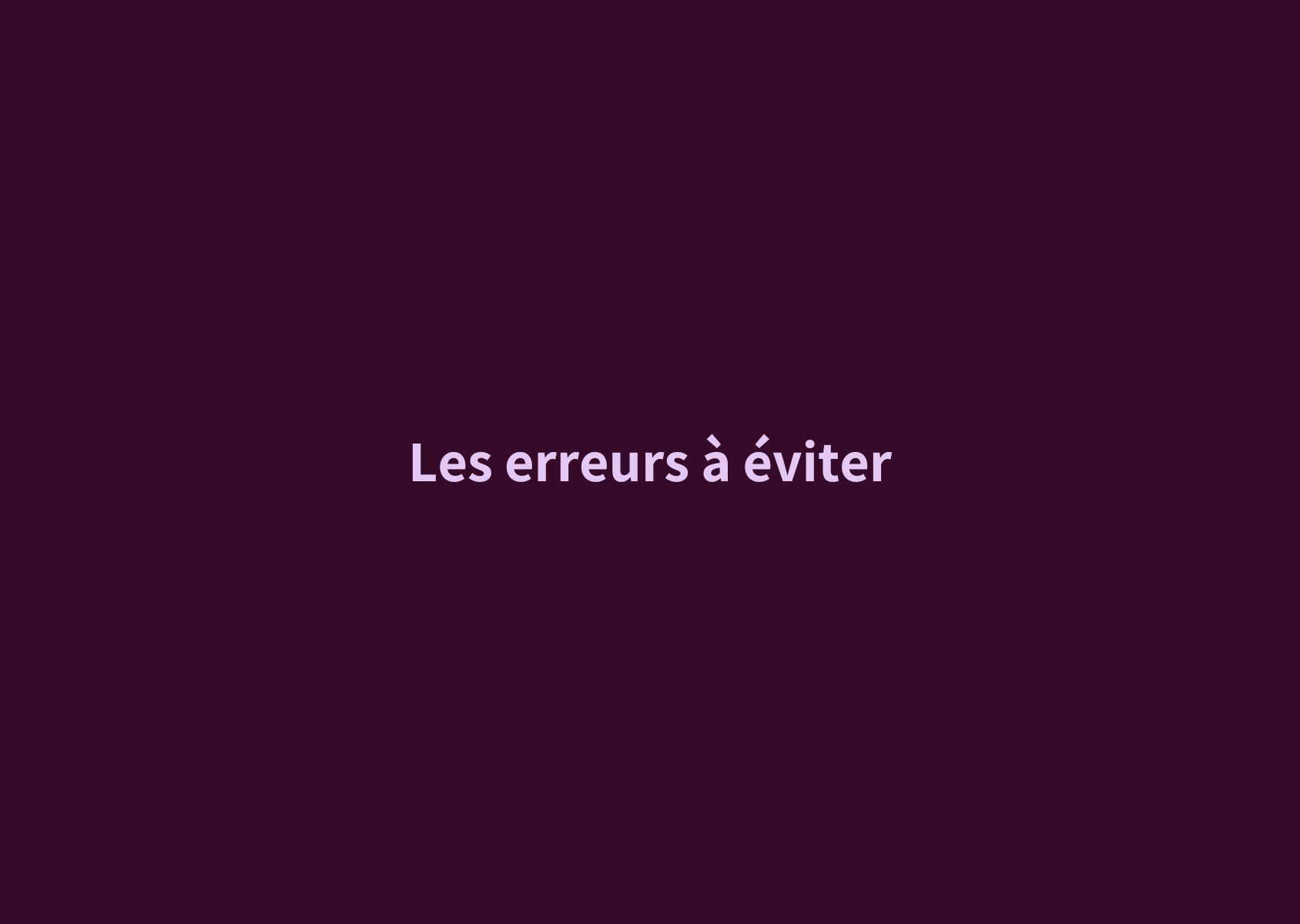 Ce qu’on ne doit plus retrouver sur un site internet moderne